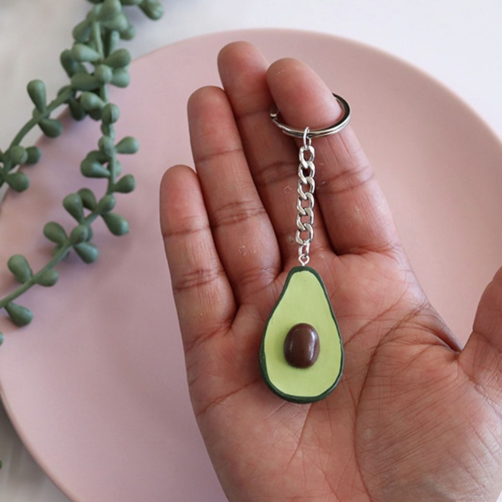 Avocado Keyring