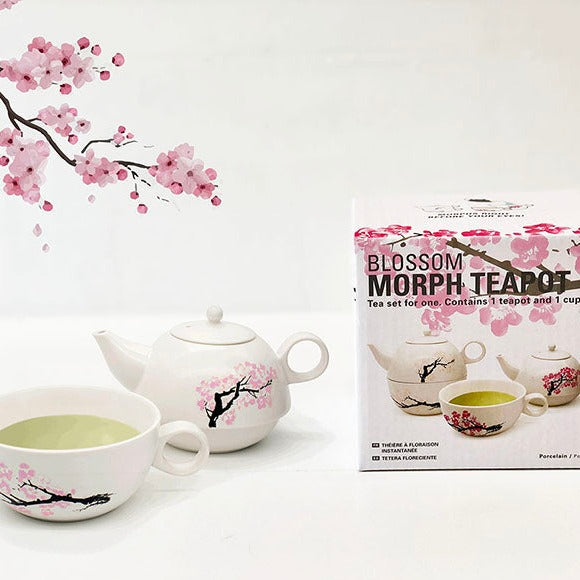 Blossom Morph Heat-Changing Tea Set for One