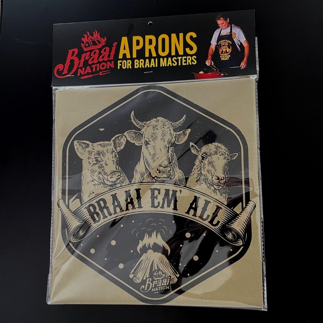 Braai & Beer Aprons (assorted designs)
