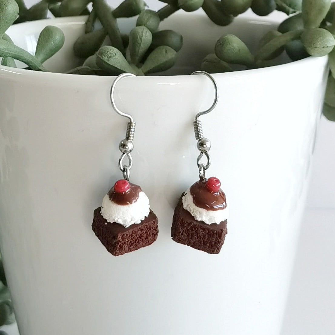 Brownie Dangle Earrings