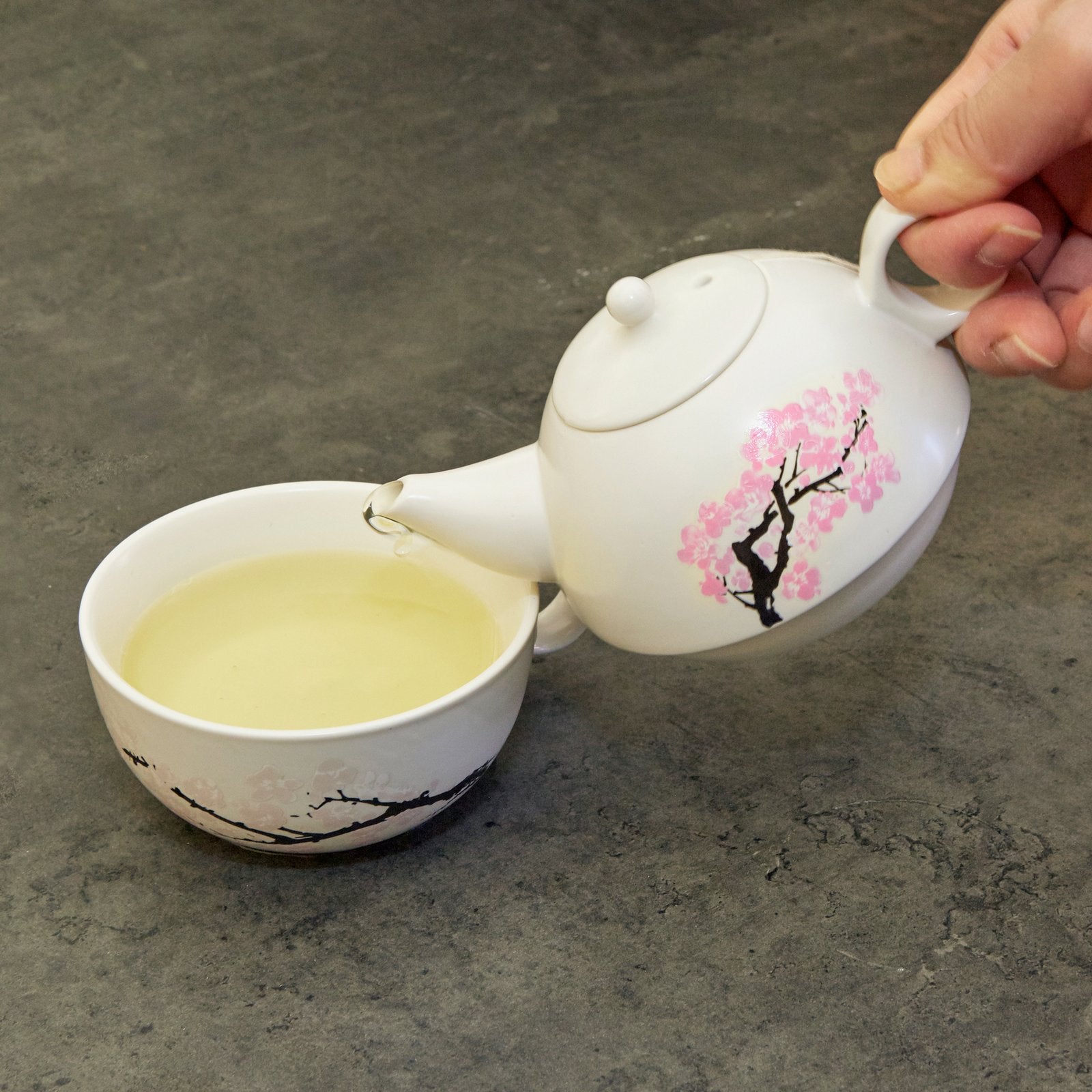 Blossom Morph Heat-Changing Tea Set for One