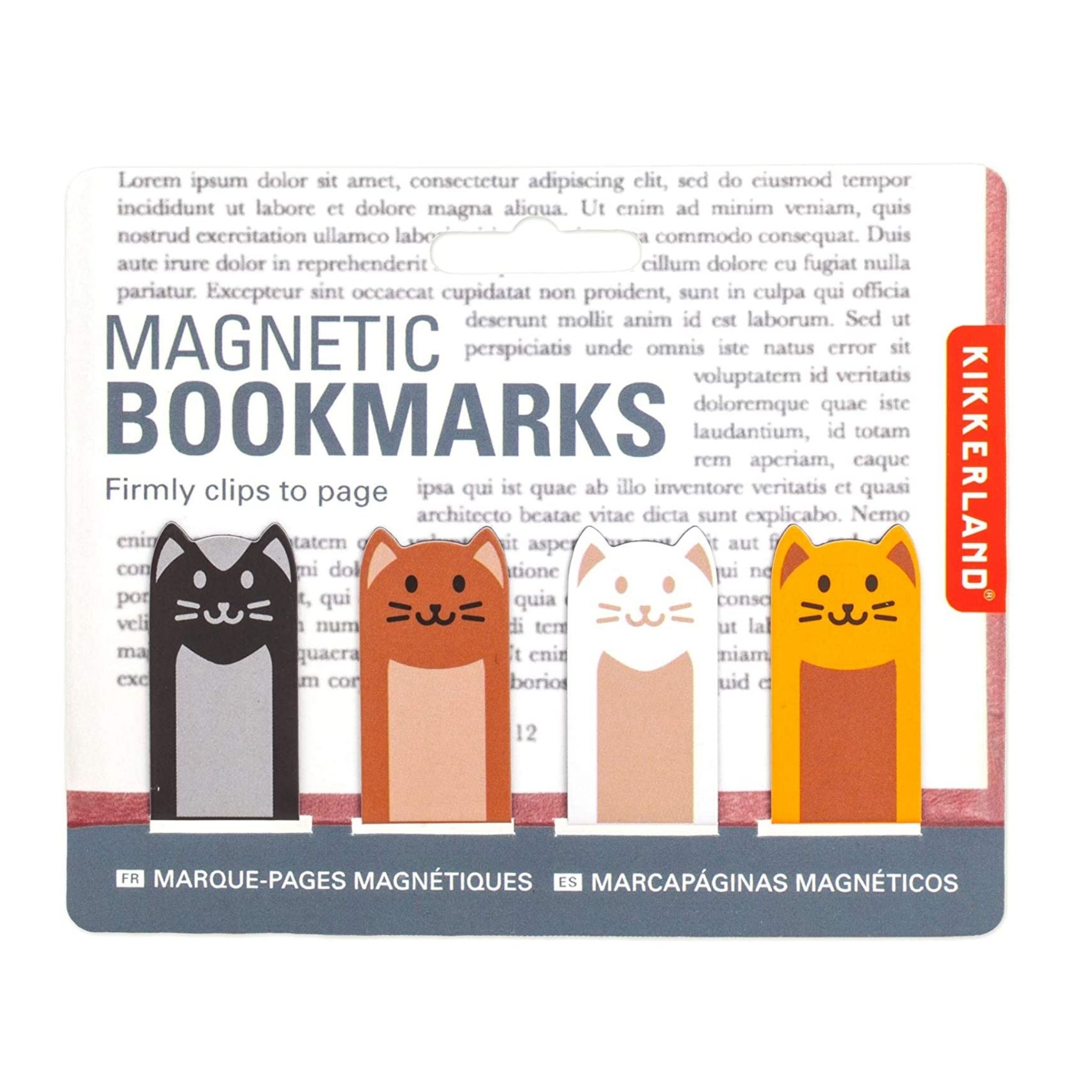 Cat Magnetic Bookmarks