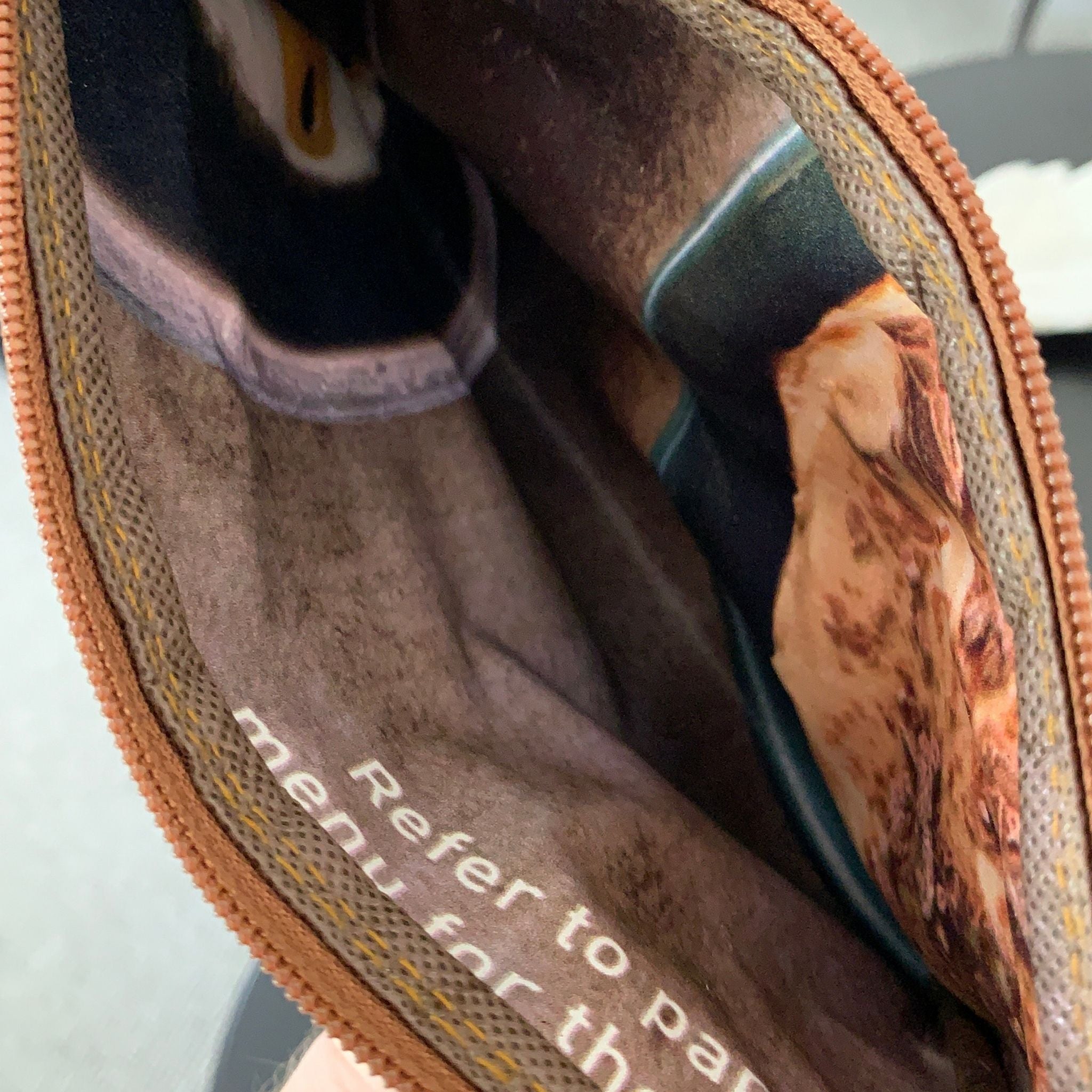 Shwe Leather-Look Clutch Bag