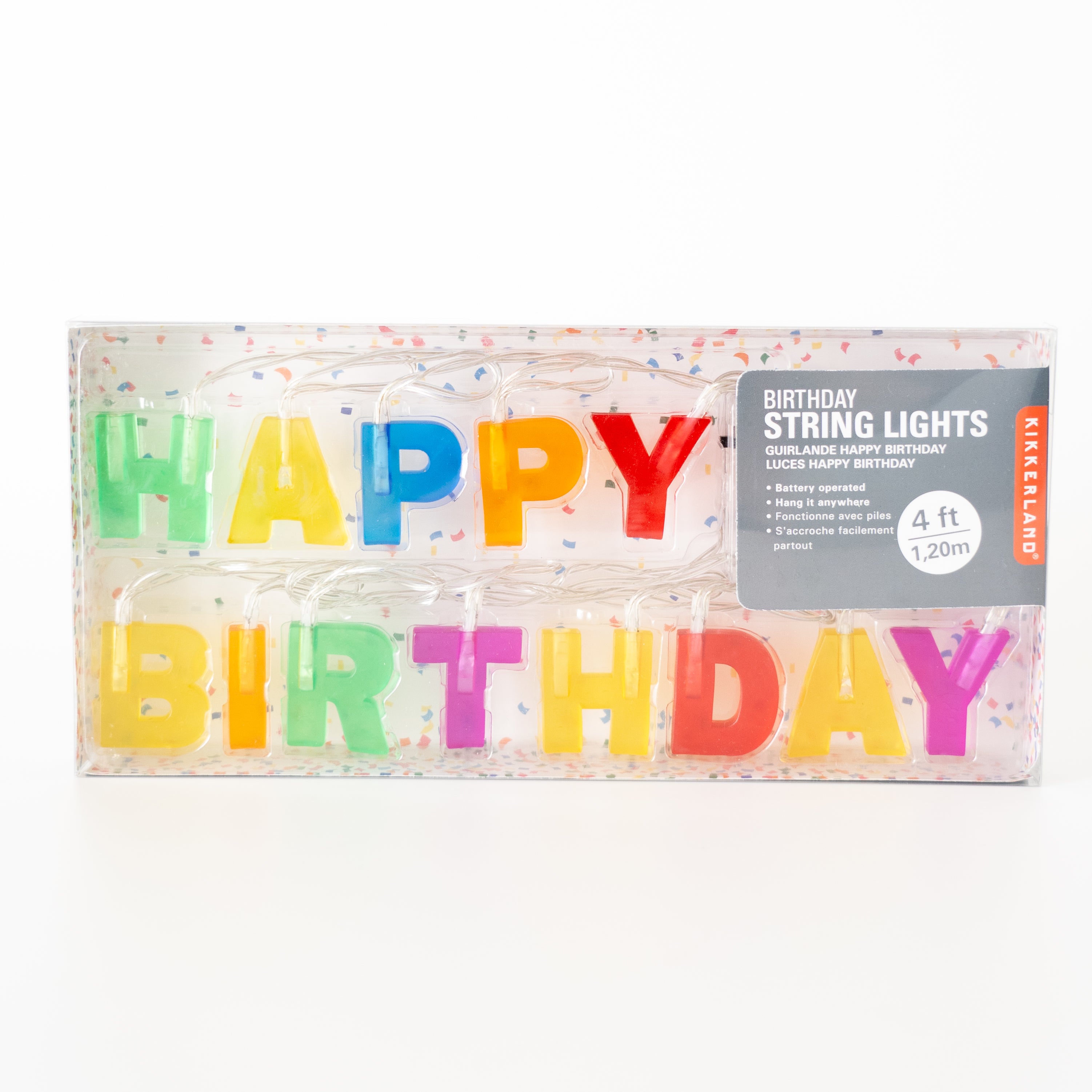 "Happy Birthday" String Lights
