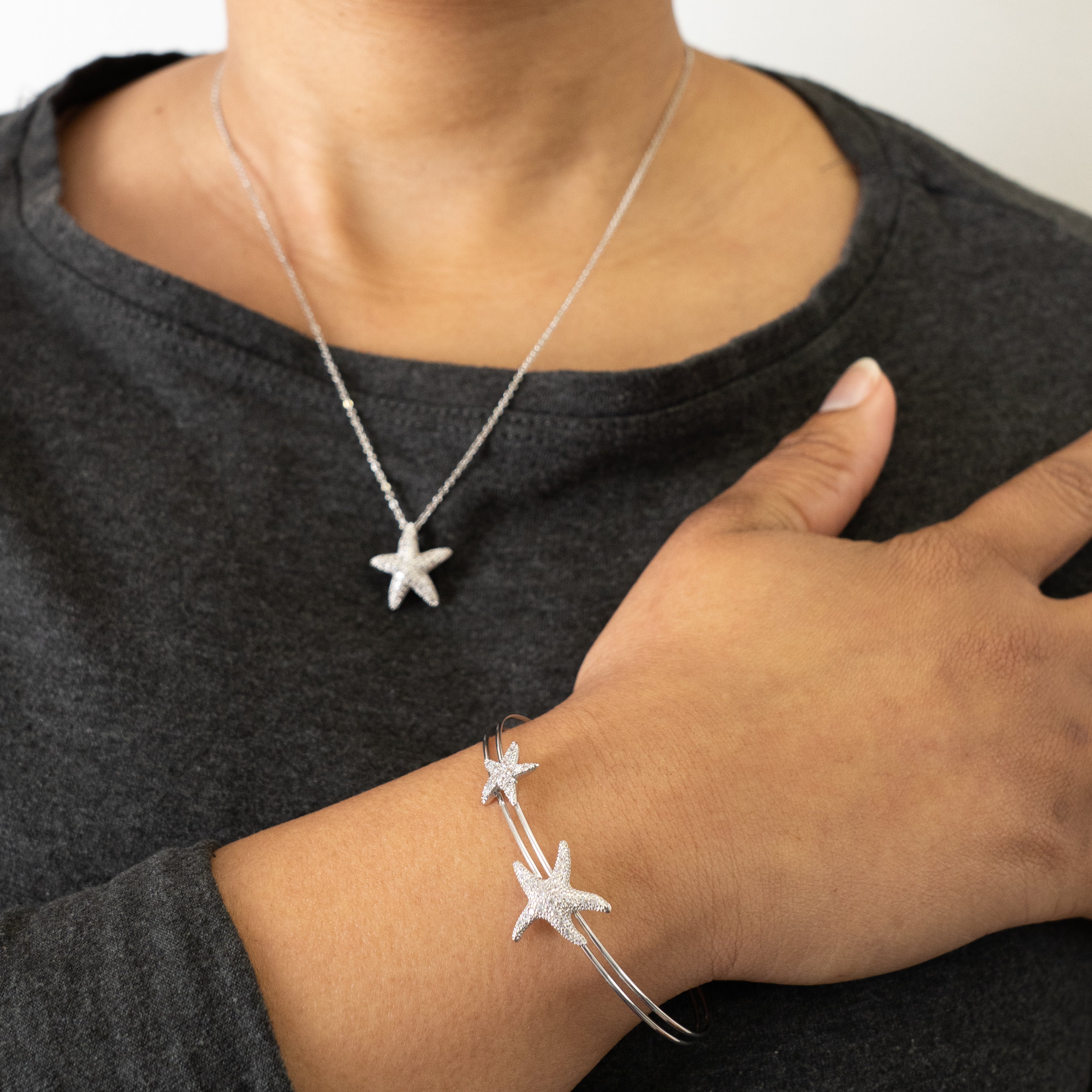 Seashore Starfish Necklace