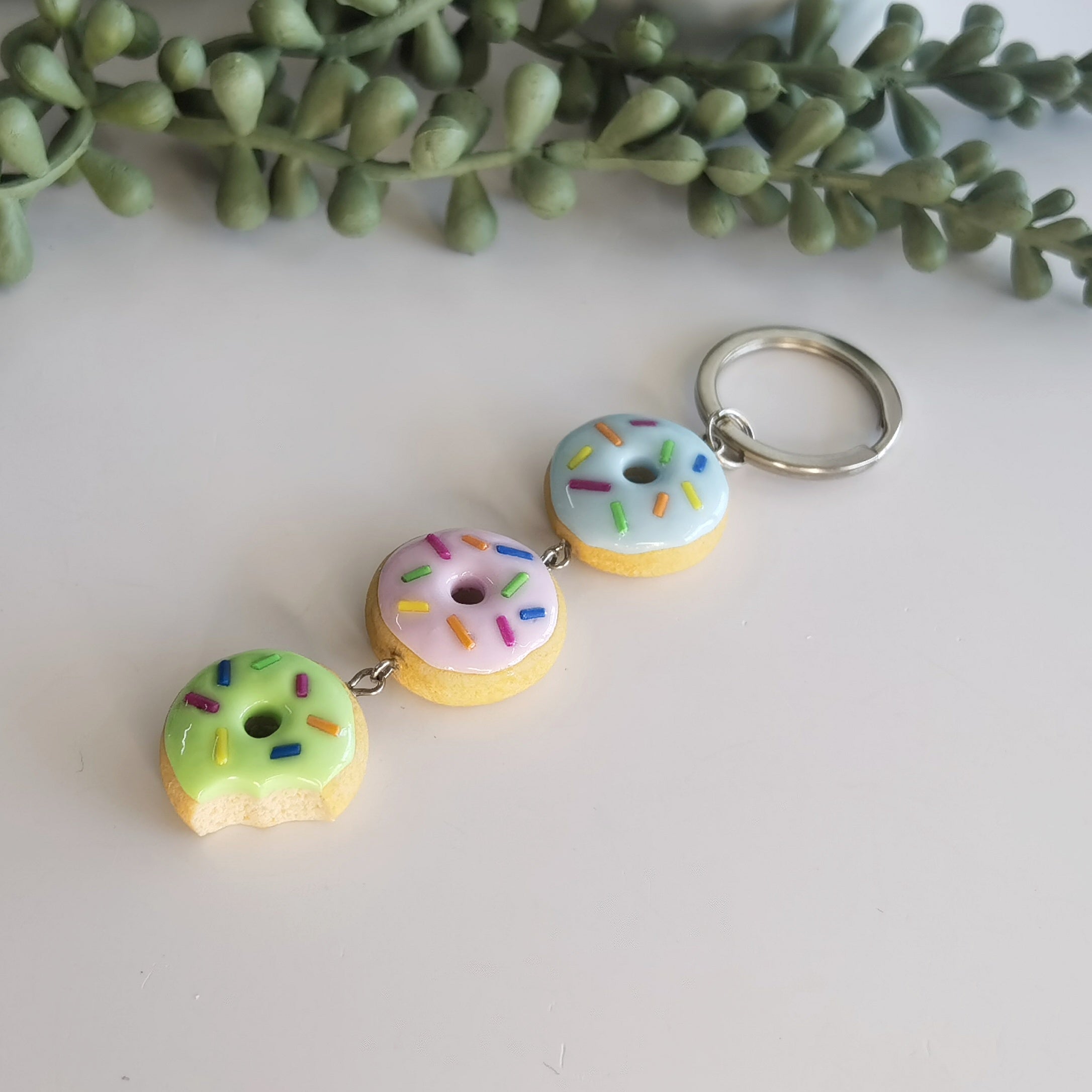 Doughnut Keyring