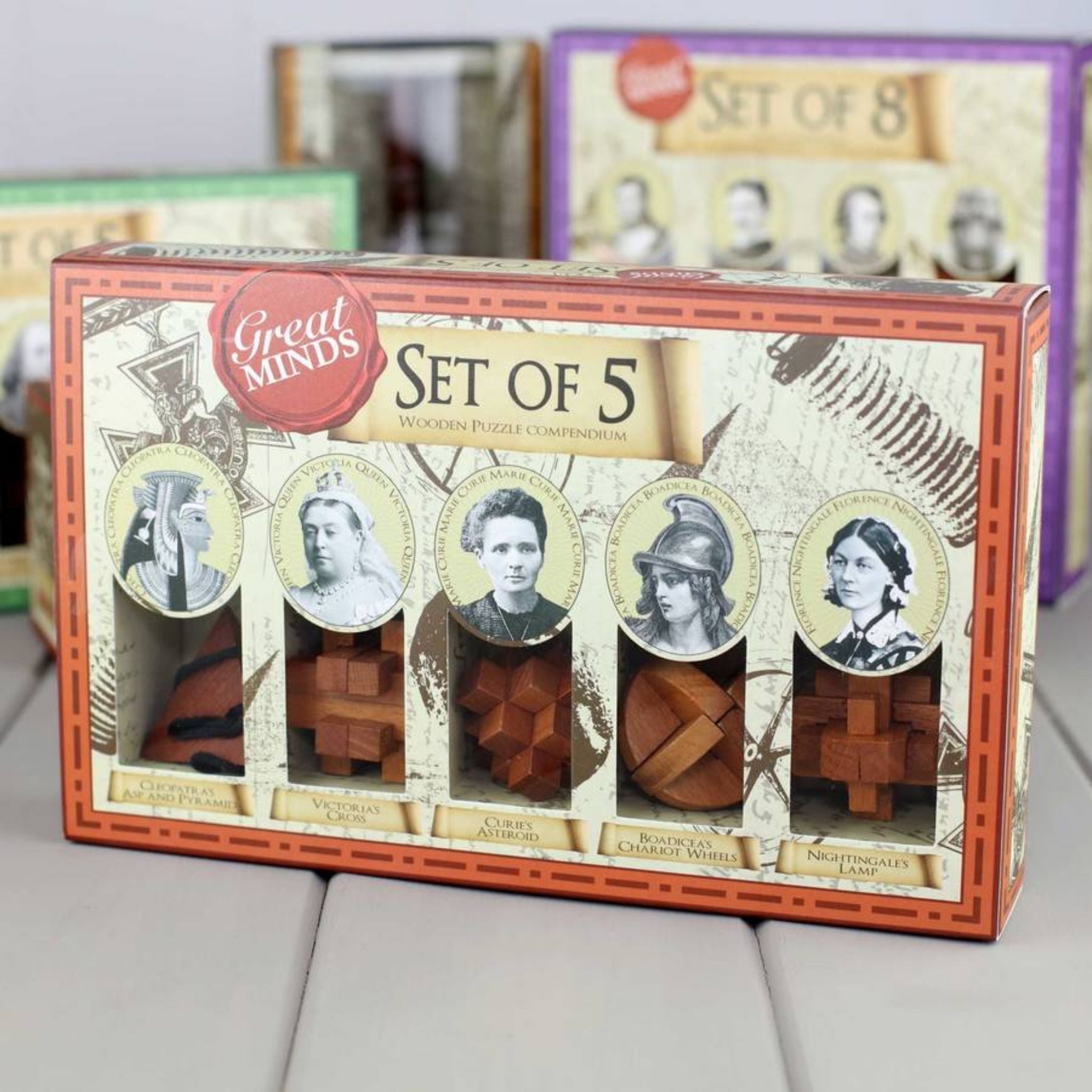 Great Minds "Set of 5" Puzzle Compendia
