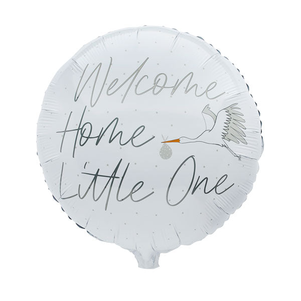 "Welcome Home Little One" Foil Balloon