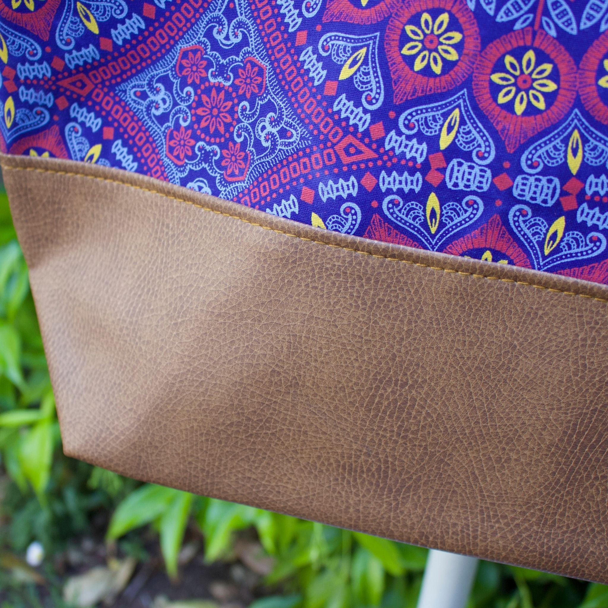 Shwe Leather-Look Tote Bag