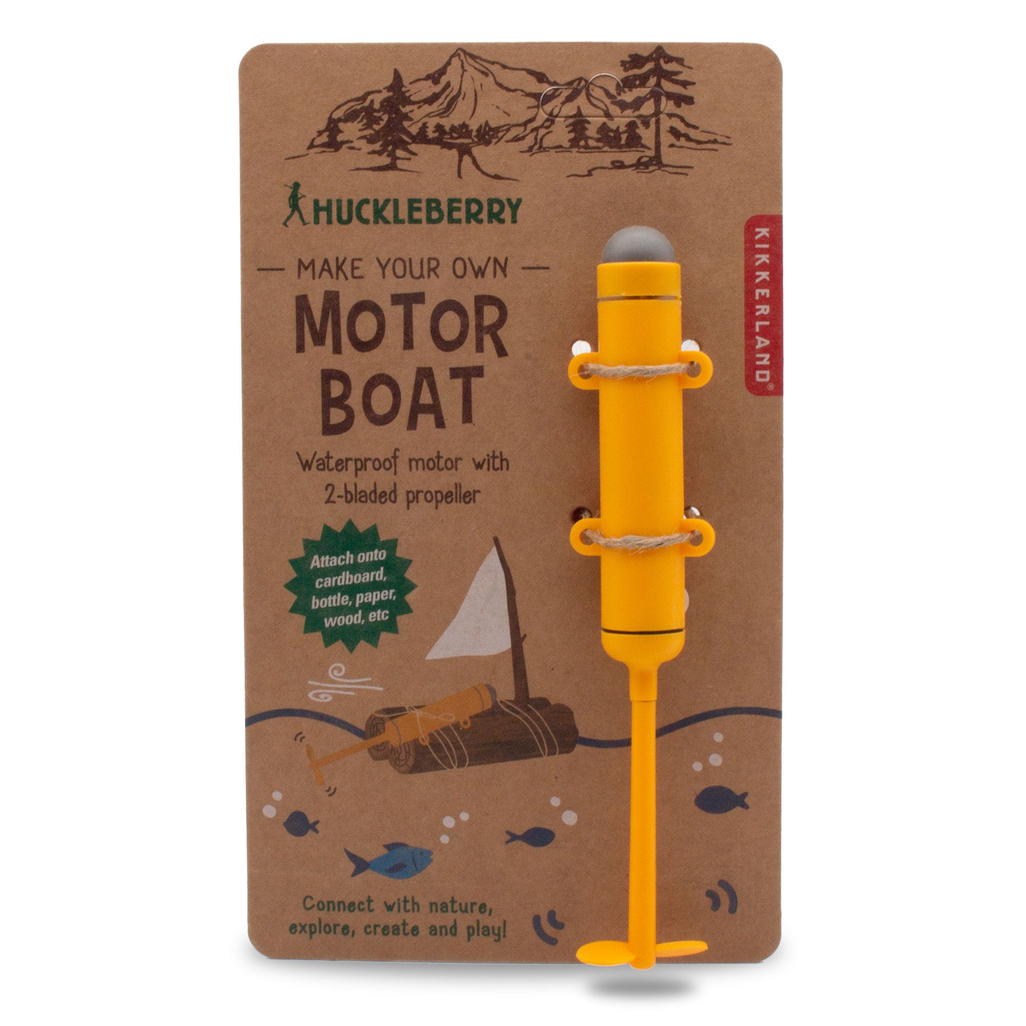 Huckleberry DIY Motorboat Kit