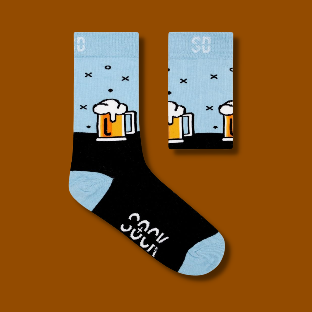 Pale Ale Beer Socks