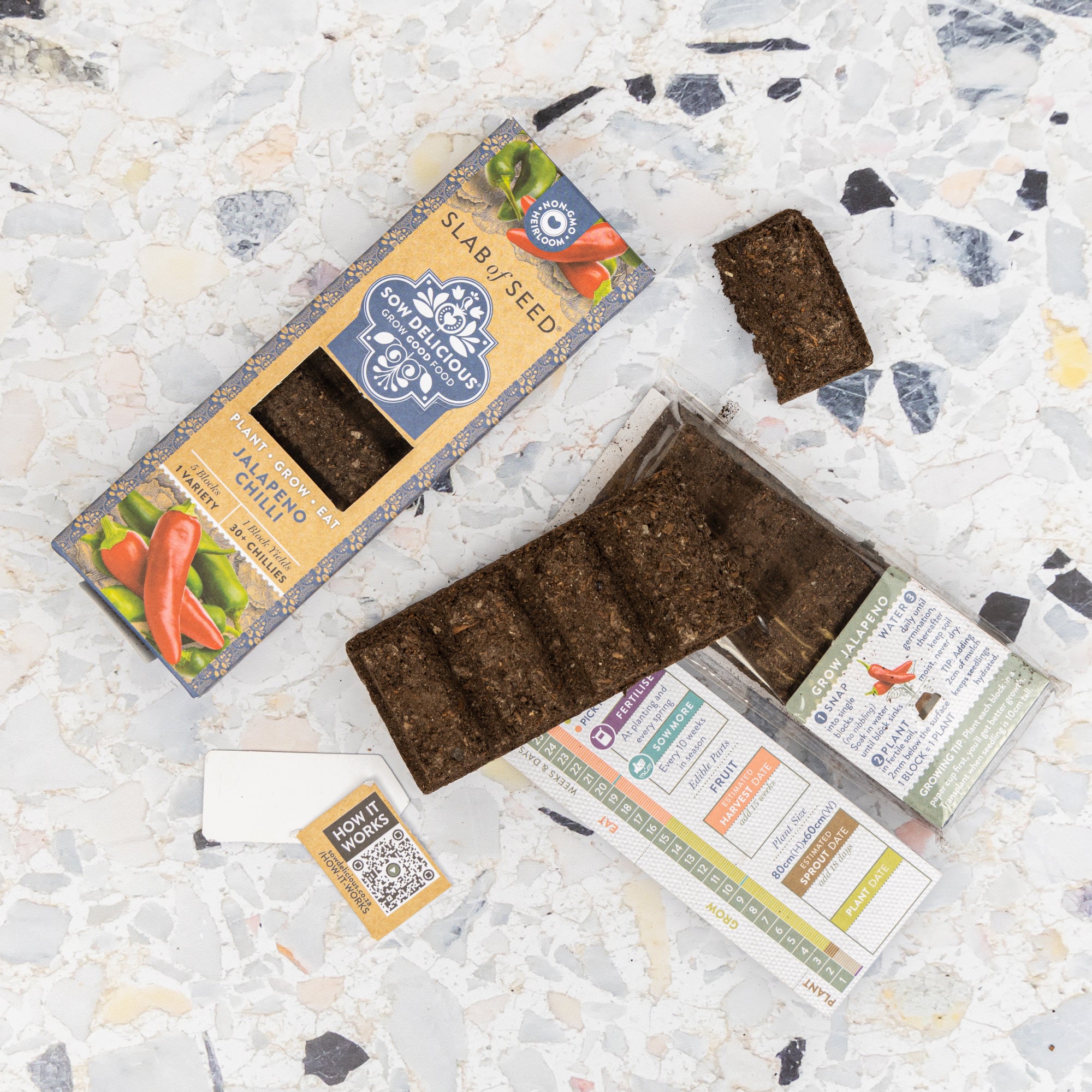Sow Delicious Seed Slab – Pure Range (assorted)