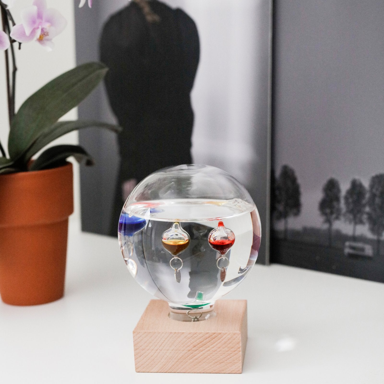 Galileo Thermometer (Spherical Style)