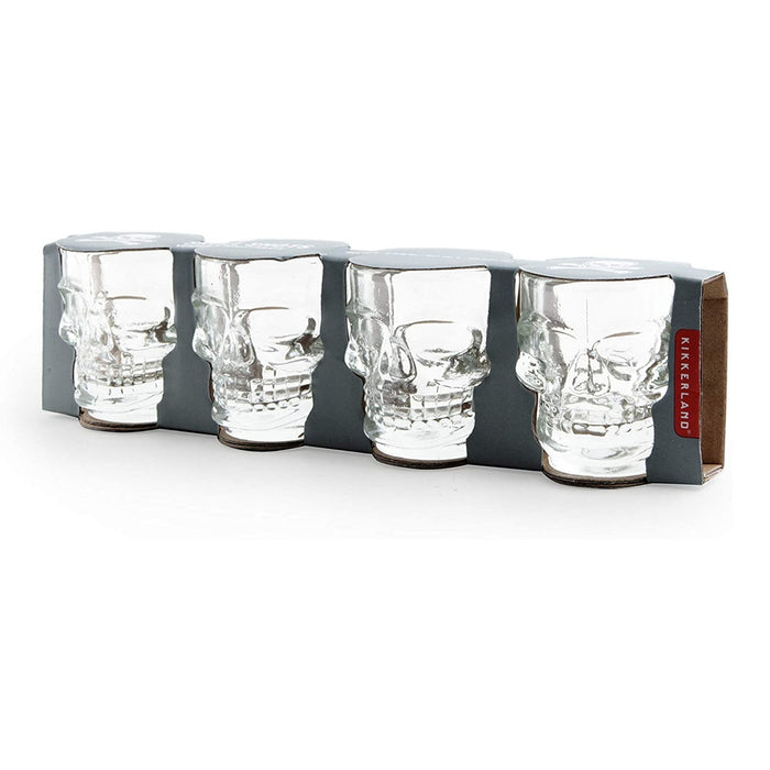 Skull Shot Glasses Set Of 4 7606