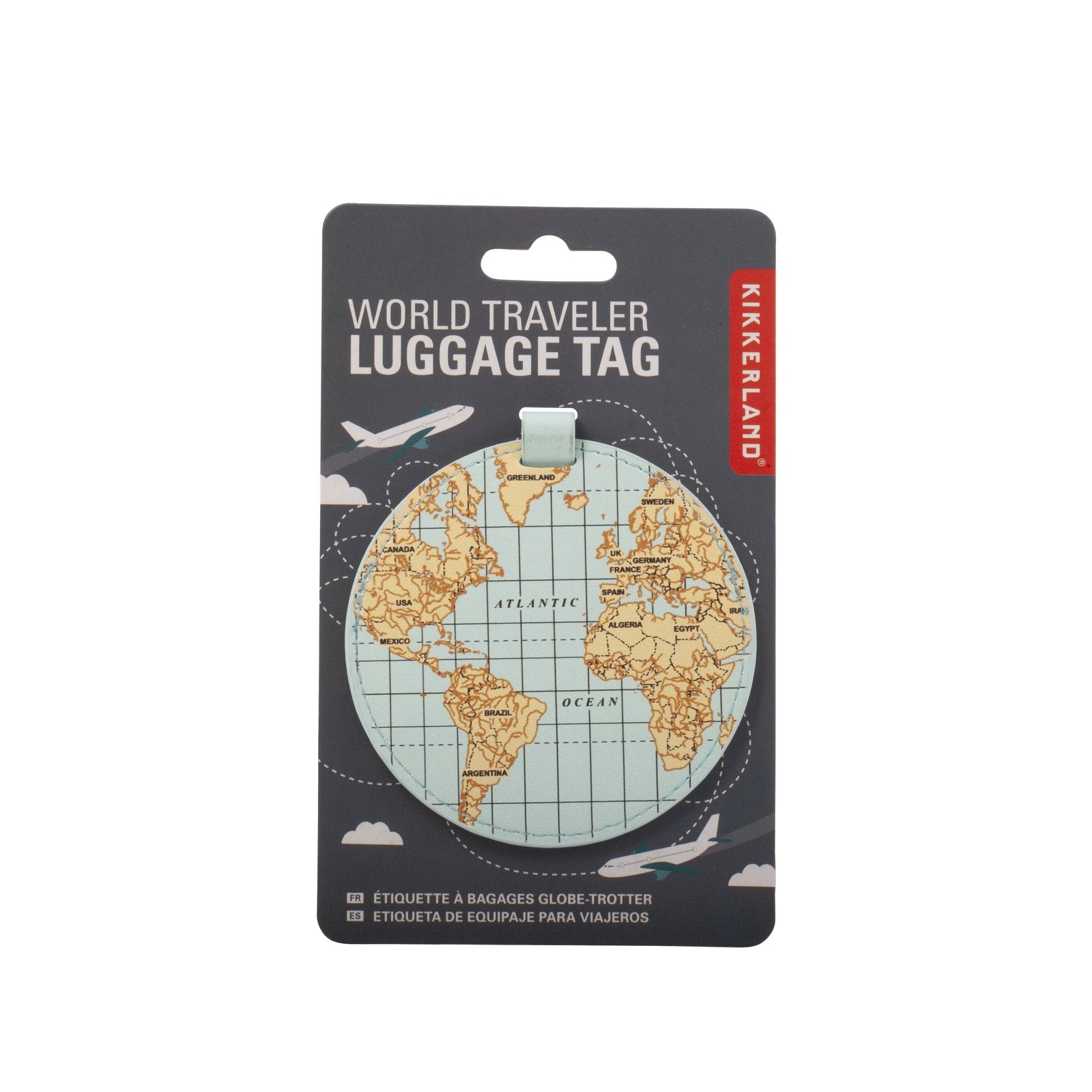 World Traveller Luggage Tag