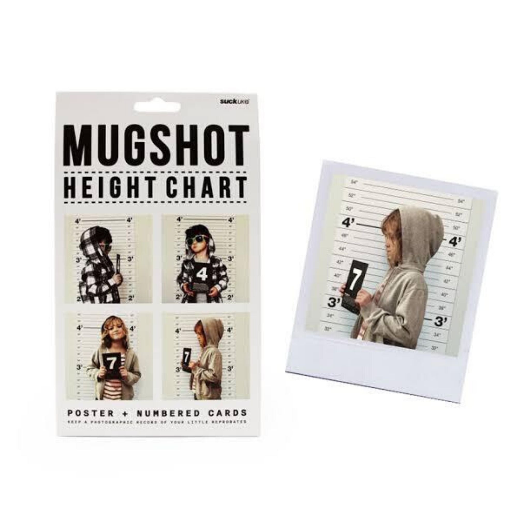 Family Mugshot Height Chart