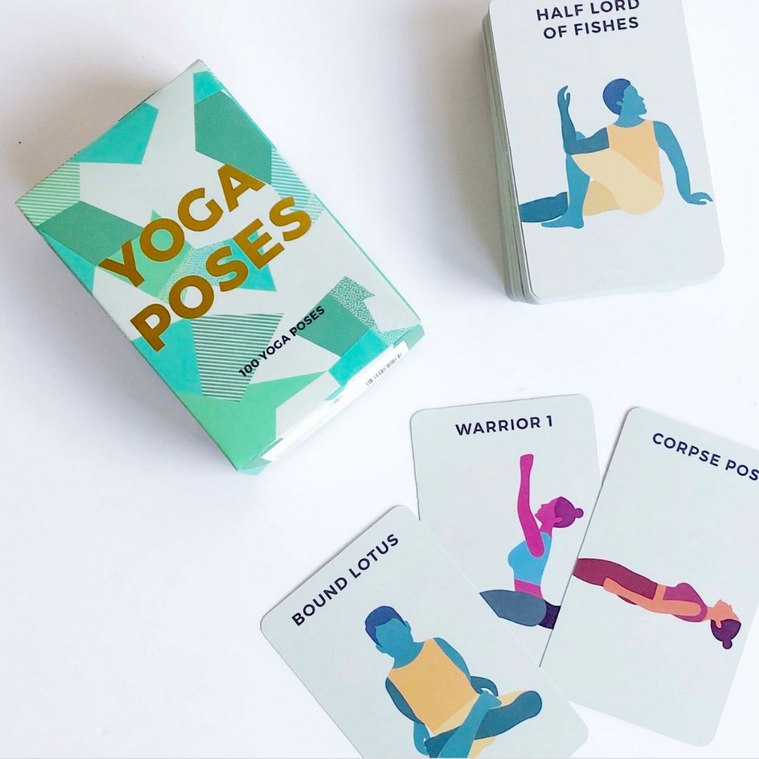 100 Yoga Poses Card Pack