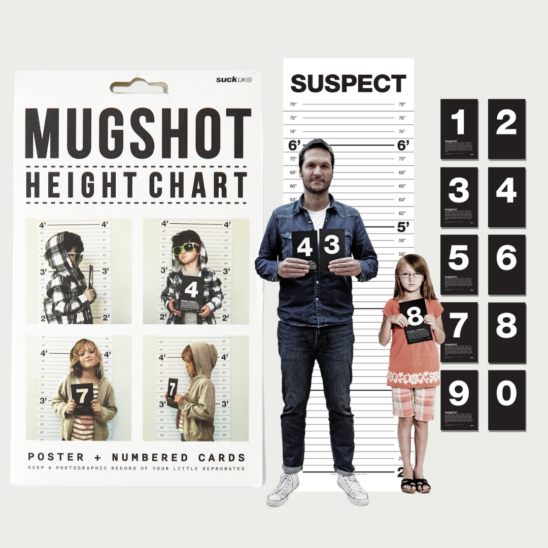 Family Mugshot Height Chart