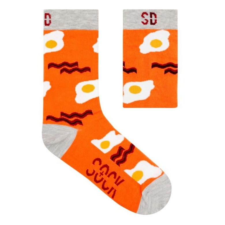 Men's Bacon & Egg Socks