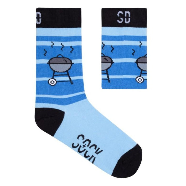 Blue Braai Socks