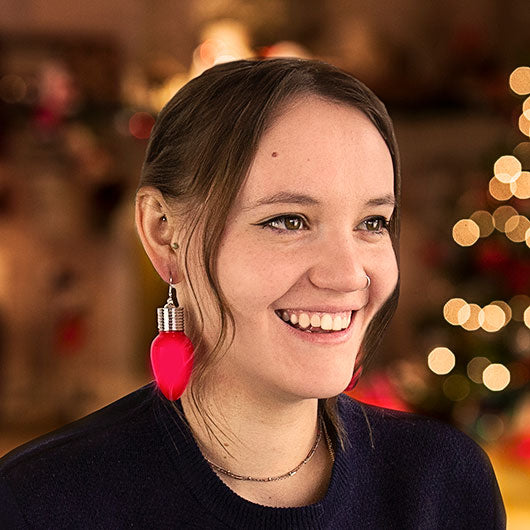 Festive Light-Up Earrings