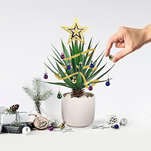 Festive Pot Plant Baubles