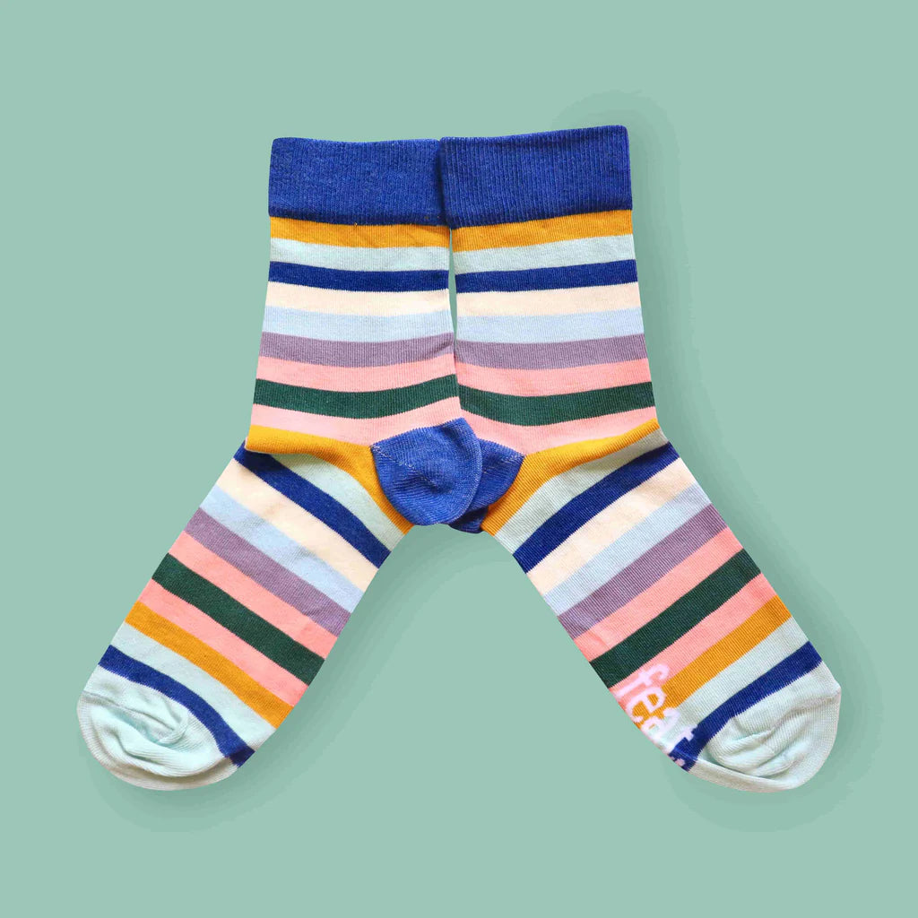 Signature Stripe Socks (His & Hers sizes)
