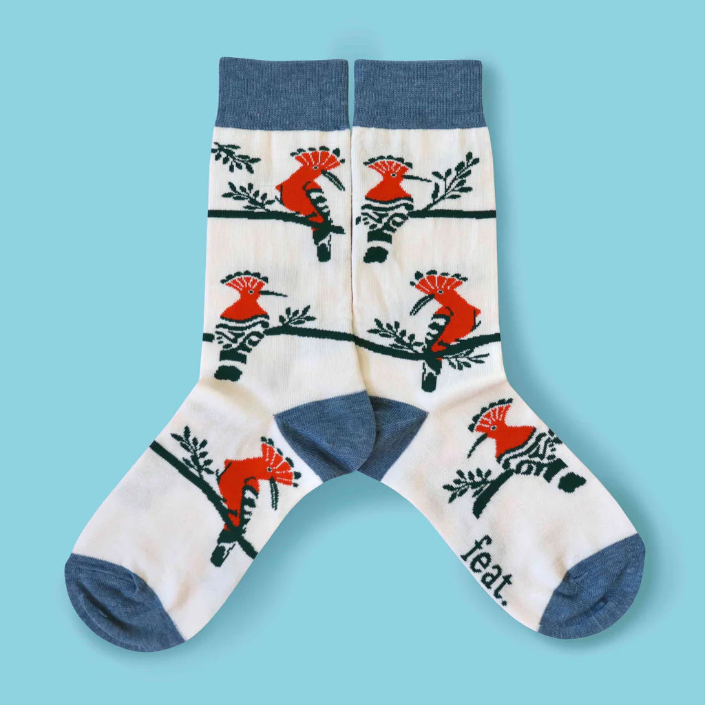 Hoopoe Socks (His & Hers sizes)