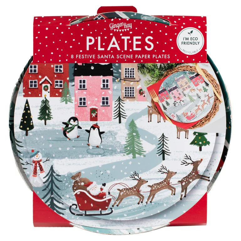 Merry Little Christmas – Festive Paper Plates