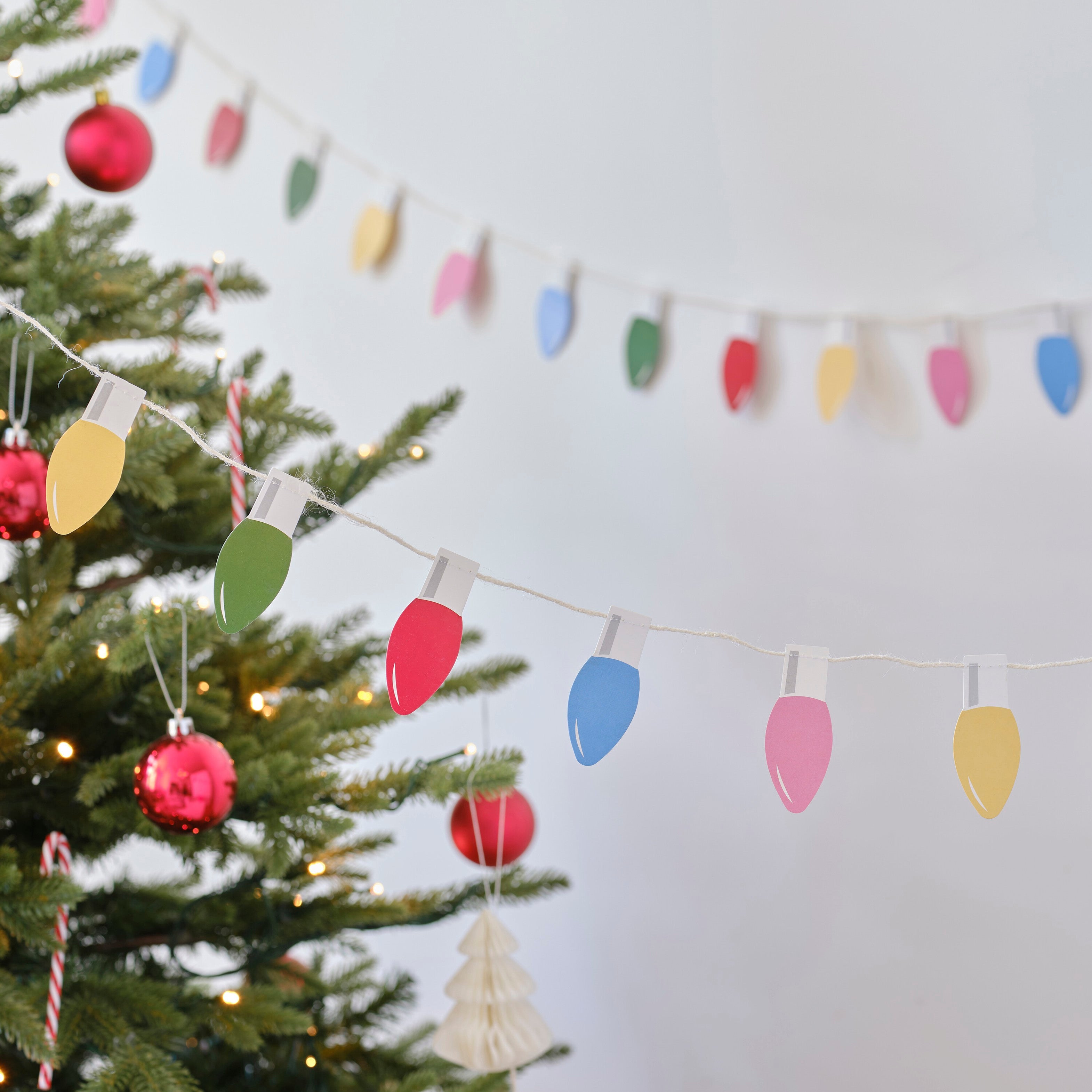 Merry Little Christmas – Christmas Lights Bunting