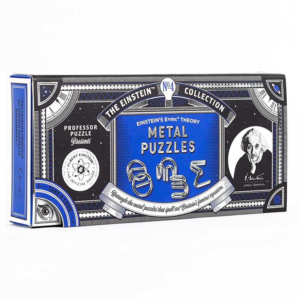 Einstein's E=mc2 Metal Puzzles