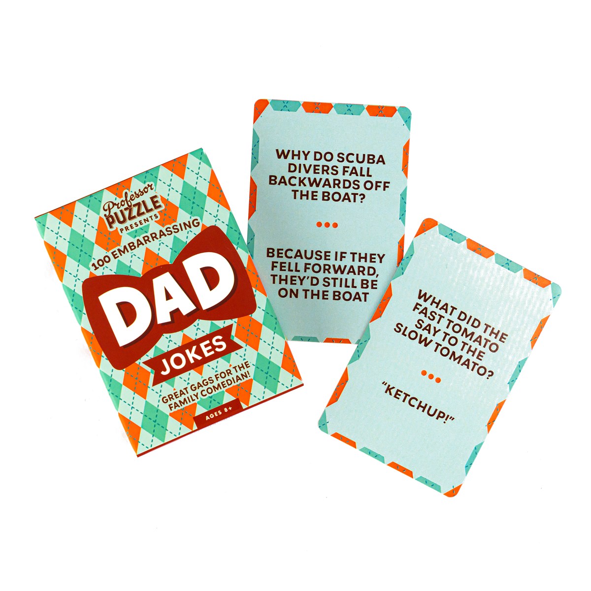 100 Most Embarrassing Dad Jokes Card Pack