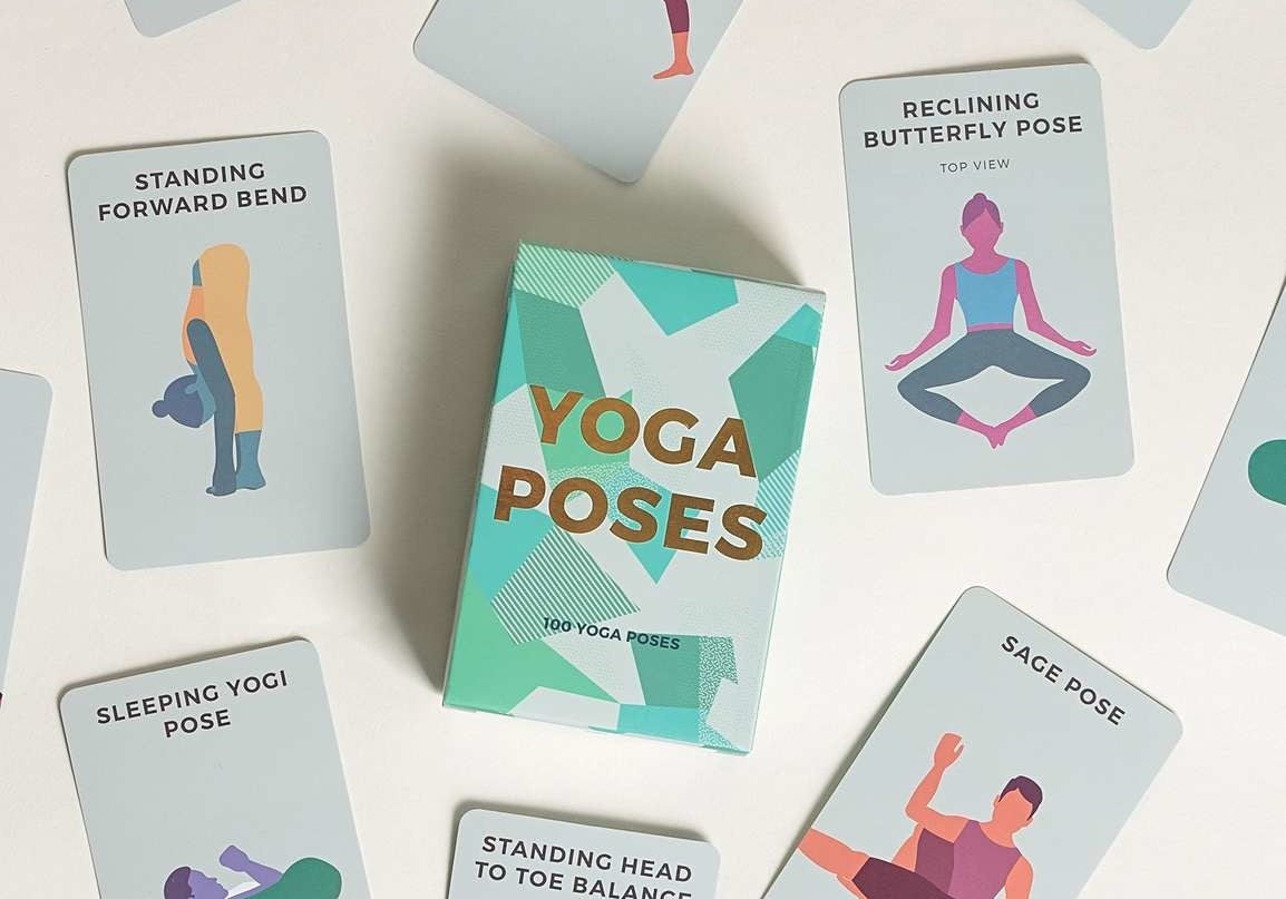 100 Yoga Poses Card Pack